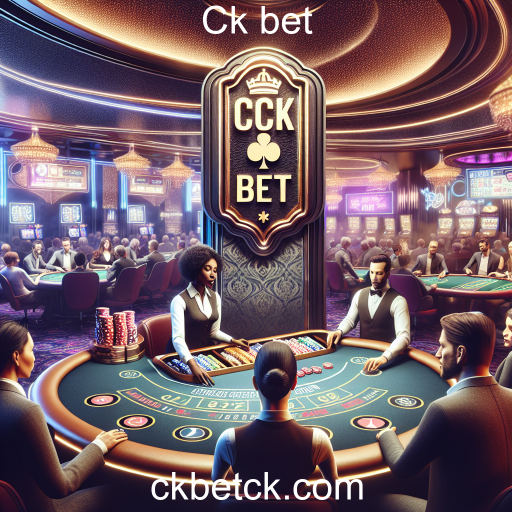 Descubra a Emoção do Cassino Ao Vivo no Ck bet